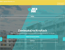 Tablet Screenshot of mieszkania.wrobud.pl